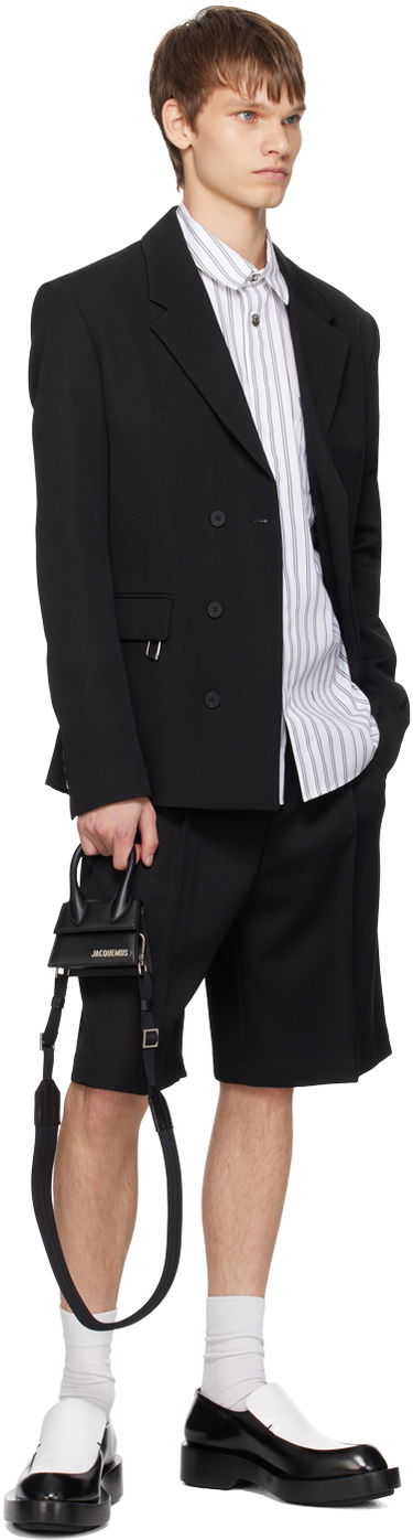 Taška cez rameno Jacquemus Le Papier 'Le Chiquito Homme' Bag Čierna | 22E216BA001-3061, 3