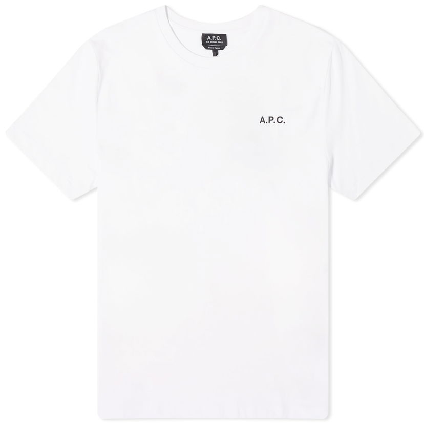 Tričko A.P.C. Wave Back Print T-Shirt Biela | COBQX-H26365-AAB