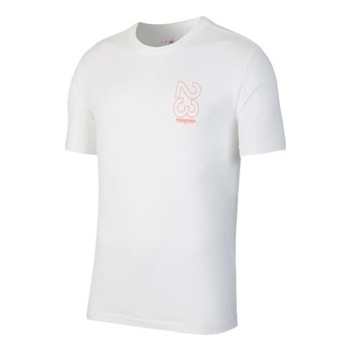 Tričko Jordan Jordan 23 Engineered Alphabet Print T-Shirt Biela | CJ6233-100, 0