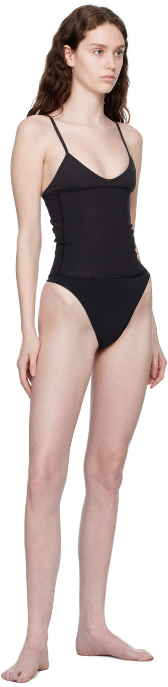 Plavky SKIMS SKIMS Neoprene Waist Trainer Bodysuit Čierna | SH-WST-0018, 3
