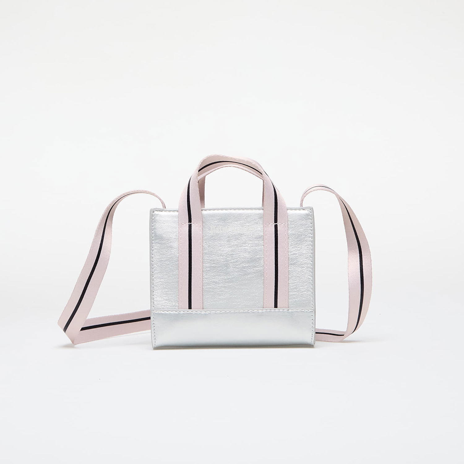 Kabelka Palm Angels Palm Angels Kids Shiny Mini Tote Bag Metalická | PGNA003F24FAB0017203, 0