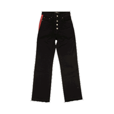 Džínsy AMIRI Glitter Track Stripe Jeans Čierna | 0498 200000202GTSJ BLAC, 0