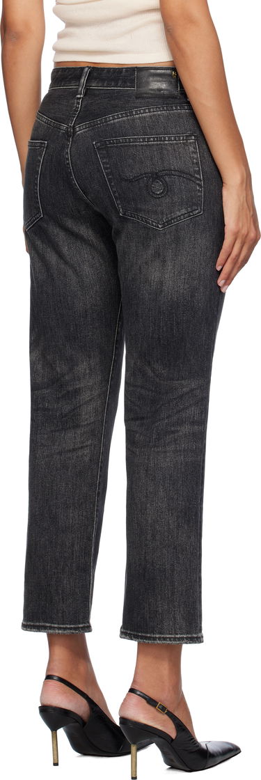 Džínsy R13 R13 Romeo Crop Jeans Čierna | R13WD103-D248A, 2