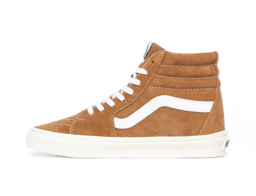 Skateboarding Vans Sk8-Hi Pig Suede Hnedá | VN0A4BV618M