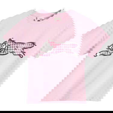 Tričko BBC IceCream ICECREAM Houndstooth Running Dog Baby T-Shirt, Size Large Ružová | ICWW25316-PNK, 0