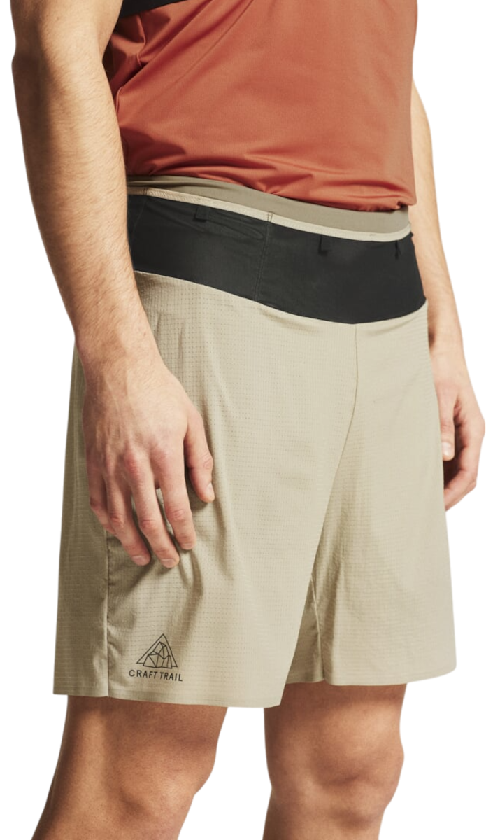 Šortky Craft Craft Pro Trail 2-in-1 Shorts Béžová | 1914615-608000, 1