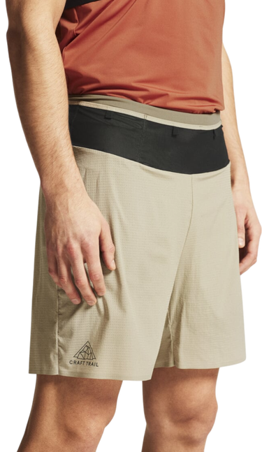 Šortky Craft Craft Pro Trail 2-in-1 Shorts Béžová | 1914615-608000, 1