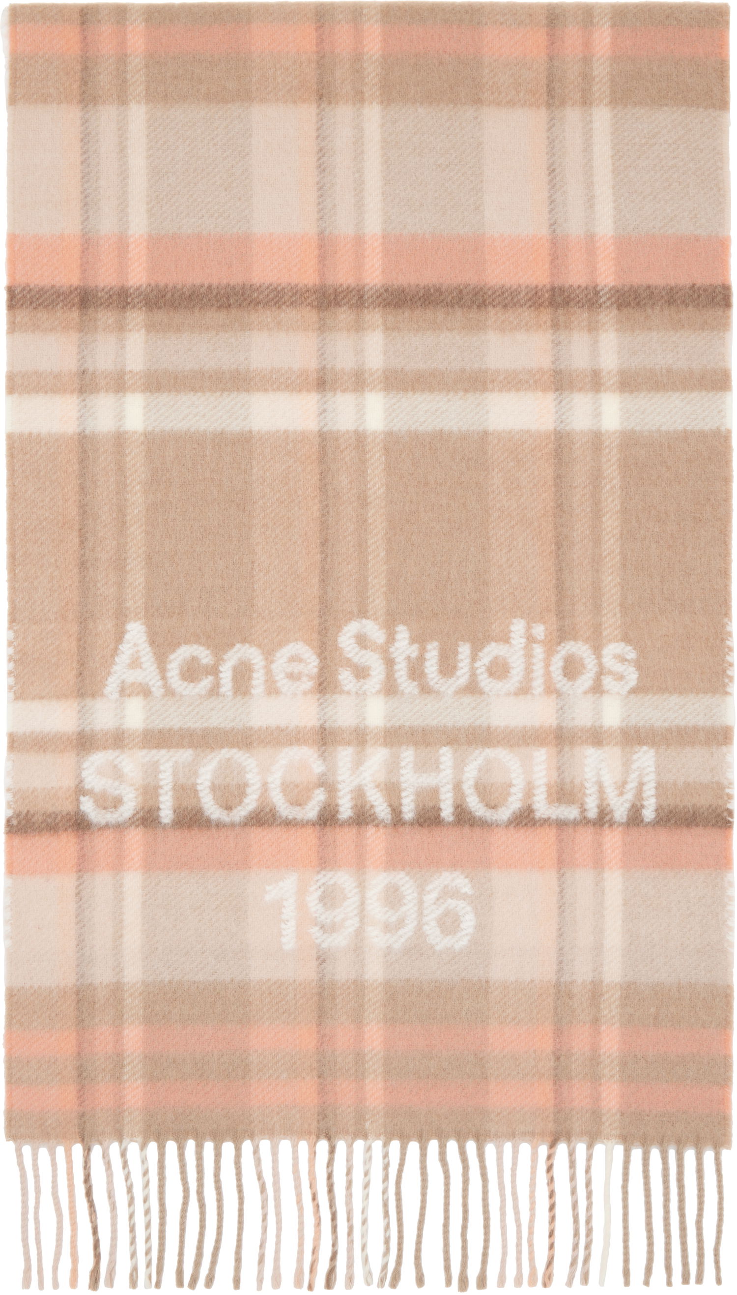 Šál Acne Studios Wide Check Stockholm 1996 Scarf Rôznofarebný | CA0385-, 0