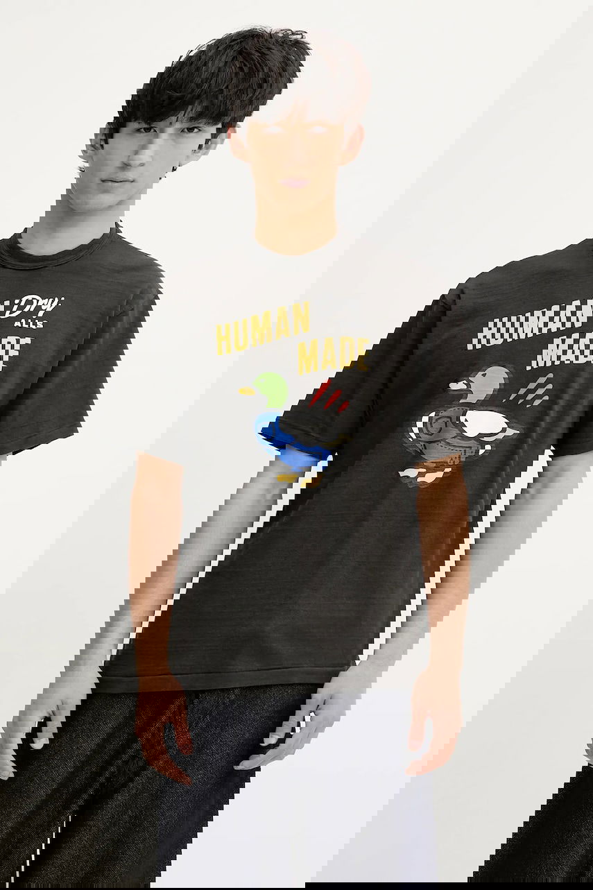 Tričko Human Made Human Made Duck Graphic T-Shirt Čierna | HM29TE006, 0