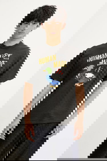 Tričko Human Made Human Made Duck Graphic T-Shirt Čierna | HM29TE006, 0