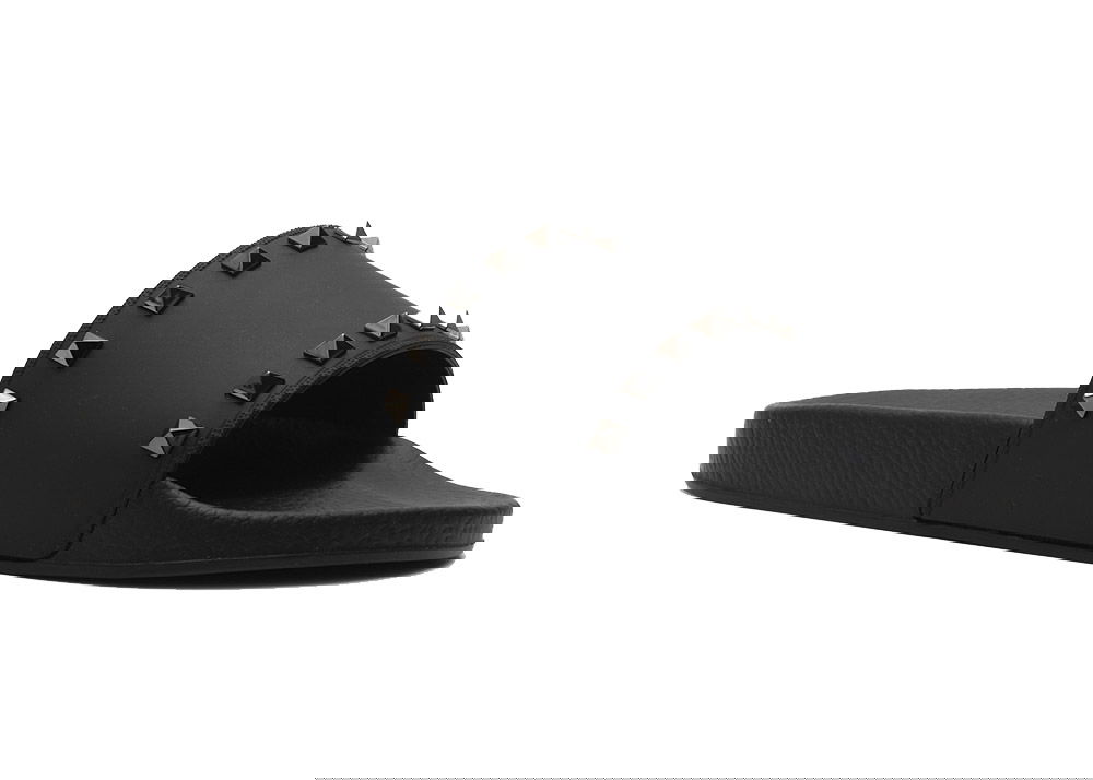 Tenisky a topánky Valentino Rockstud Slides Black Rubber Čierna | WY2S0873JGC-0NO, 0