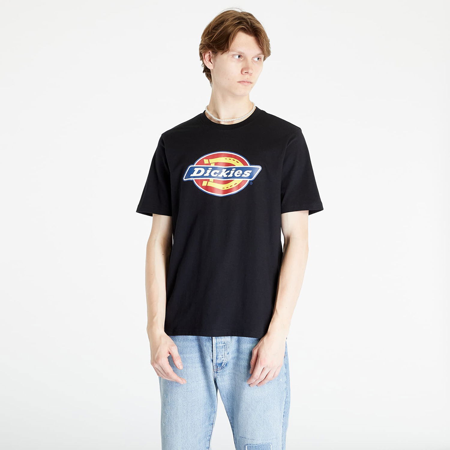 Tričko Dickies Icon Logo Short Sleeve Tee Čierna | DK0A4XC9BLK1, 0