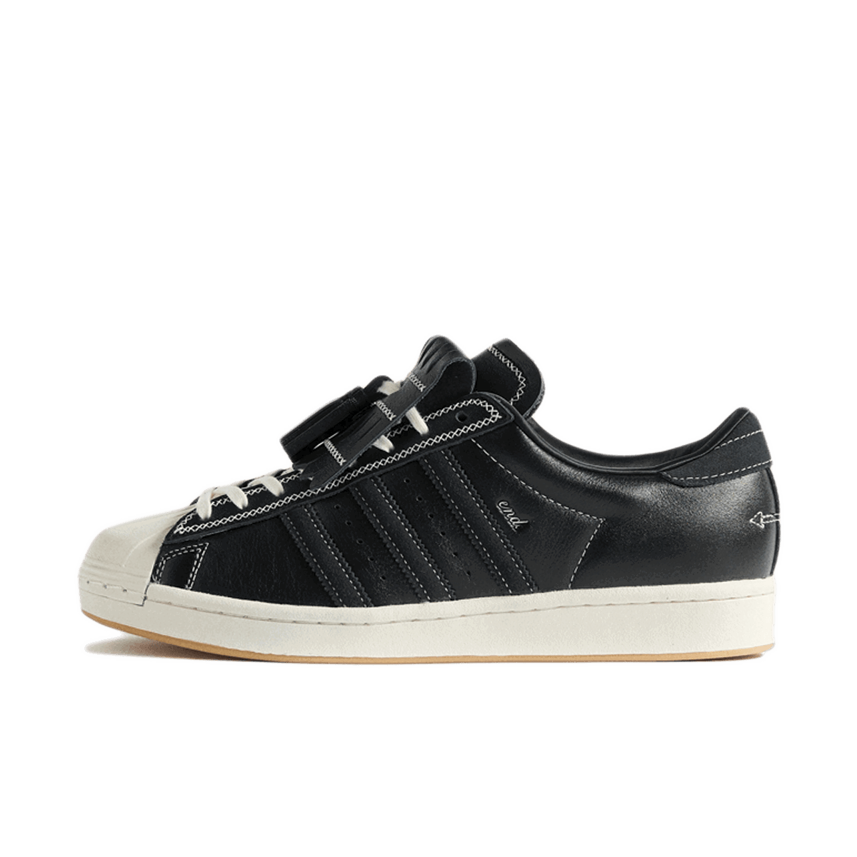 Tenisky a topánky adidas Originals END. x Superstar Vintage "Tying The Knot" Čierna | JR0518, 0