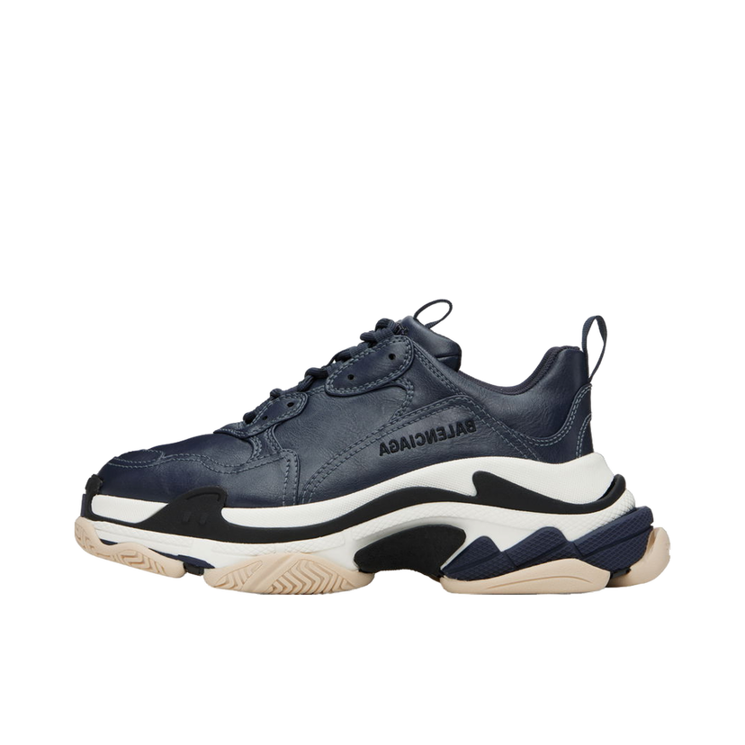 Tenisky a topánky Balenciaga Navy Triple S Low Top Navy | 536737-W2FAD-4197