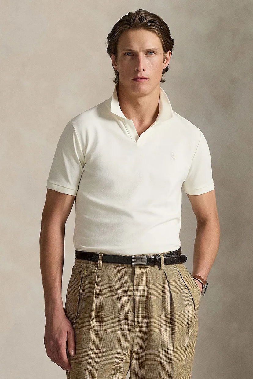 Polo tričko Polo by Ralph Lauren Polo Ralph Lauren Polo Shirt Biela | 710968951