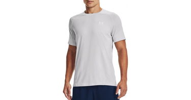 Tričko Under Armour HG Armour Fitted Novelty T-Shirt Šedá | 1370323-014, 1