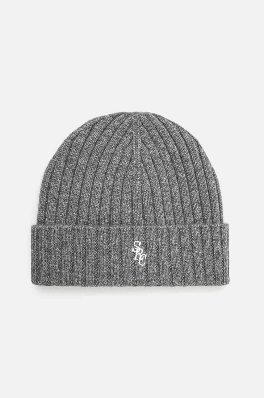 Kulicha Sporty & Rich SRC Wool Cashmere Beanie Šedá | AC066506302GY03, 0