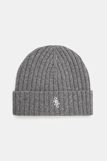 Kulicha Sporty & Rich SRC Wool Cashmere Beanie Šedá | AC066506302GY03, 0