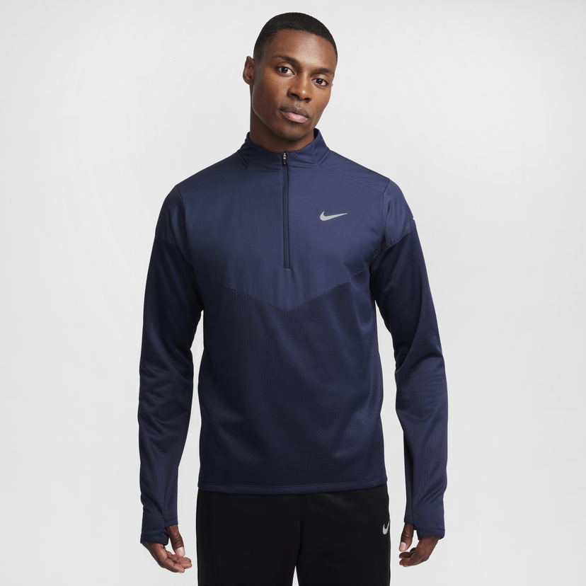 Mikina Nike Sphere Therma-FIT Running Half Zip Sweatshirt Modrá | FZ1115-451