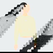 Z.N.E. Woven Cropped Sweatshirt