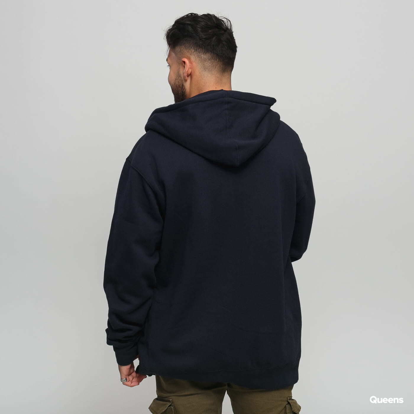 Mikina Thrasher Thrasher Magazine Logo Zip Hoodie Navy | 113109, 1