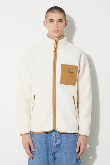 Bomber bunda FJÄLLRÄVEN Pile Fleece Jacket Béžová | F84158.113, 0