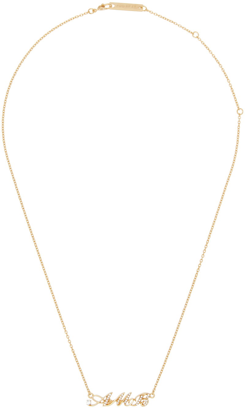 Náhrdelník Ambush Amb' Initial Necklace "Gold" Metalická | BWOB001S24SIL0017600