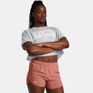 Tričko Under Armour Heavyweight Kurzarm Modrá | 1383050-011, 0