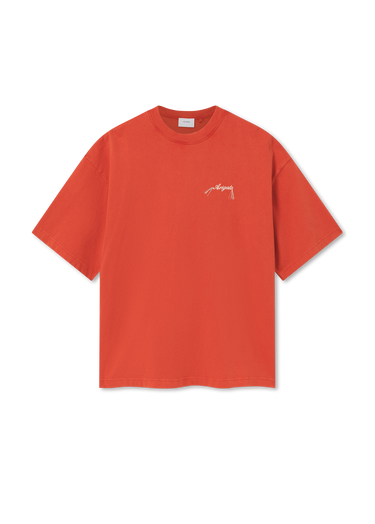 Tričko AXEL ARIGATO Honor Washed T-Shirt Oranžová | A2681009, 0
