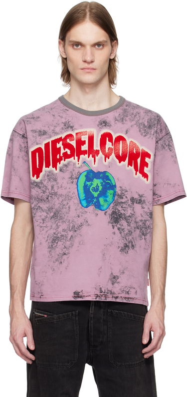 Tričko Diesel Diesel T-Boxt-R9 Graphic T-Shirt Ružová | A16164-0GIAR-3DMA, 0