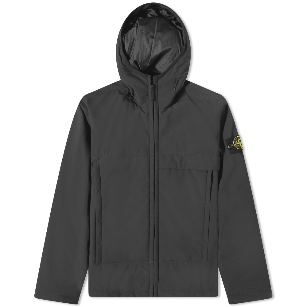 Vetrovka Stone Island Soft-Shell Primaloft Hooded Jacket Šedá | 771540527-V0029, 0