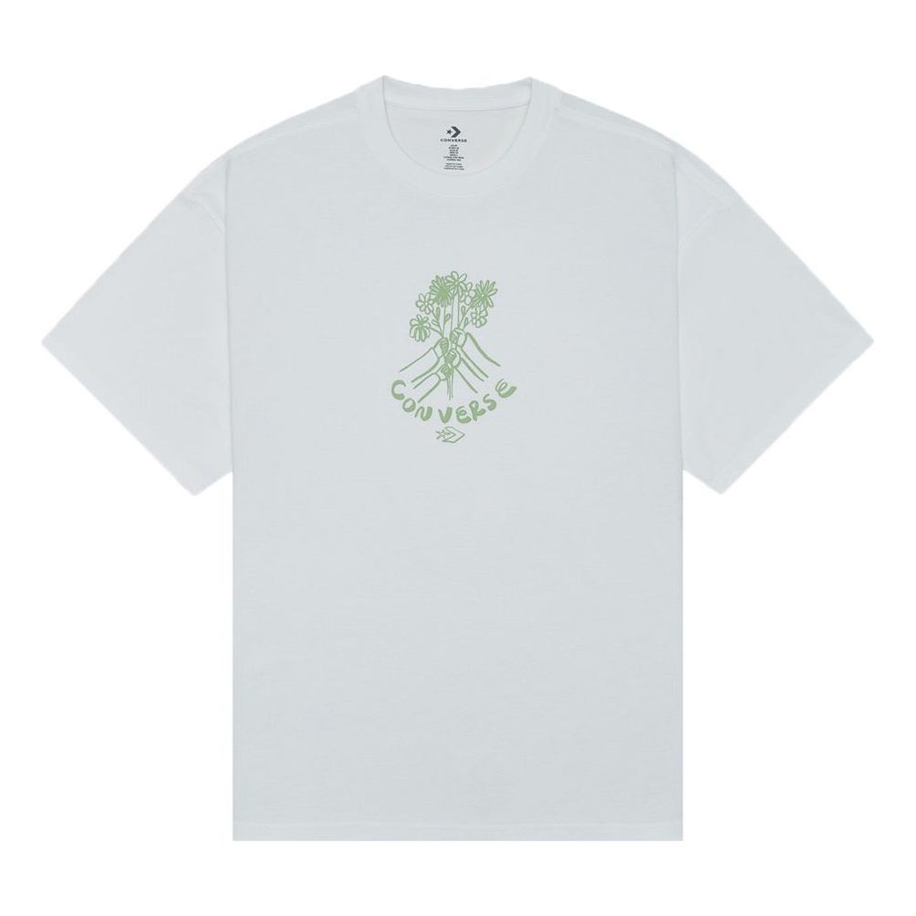 Tričko Converse Flower Friends Graphic Tee Biela | 10024757-A02, 0