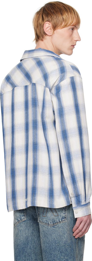 Košeľa Represent Clo Represent Season Flannel Shirt Modrá | MLM2905, 2