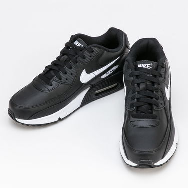 Tenisky a topánky Nike Air Max 90 Leather GS Čierna | CD6864-010, 2