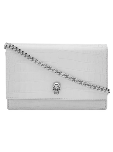 Kabelka Alexander McQueen Small Skull Bag Šedá | 613088DYT53-9252
