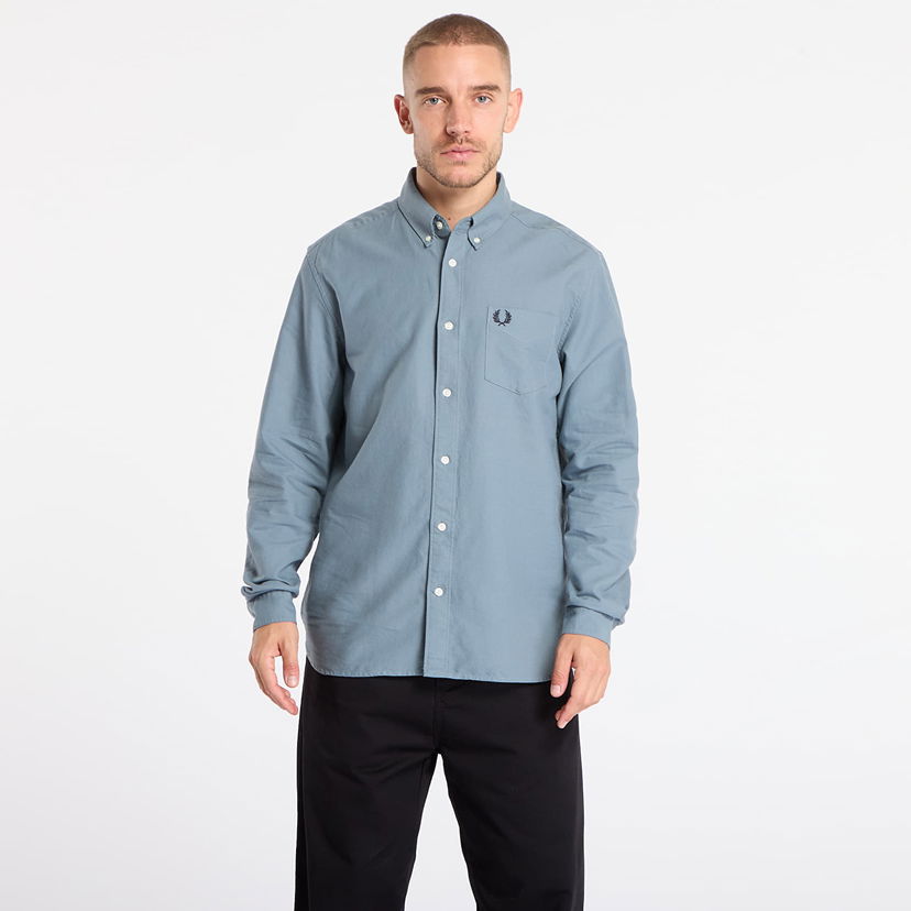 Košeľa Fred Perry Oxford Shirt Modrá | M5516 Z20