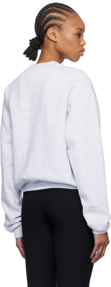 Sveter SKIMS SKIMS Fleece Classic Crewneck Sweatshirt Šedá | PL-PLO-8367W, 2