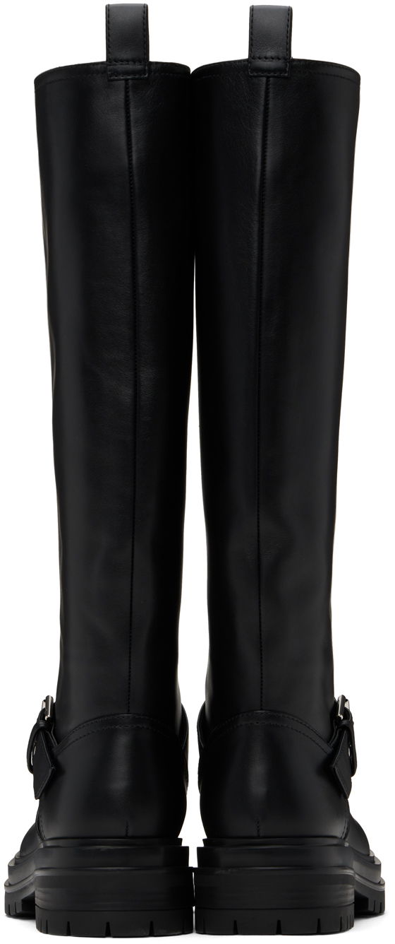 Tenisky a topánky Gianvito Rossi Thiago Tall Leather Boots Čierna | G80151-20GOM-VGI, 1