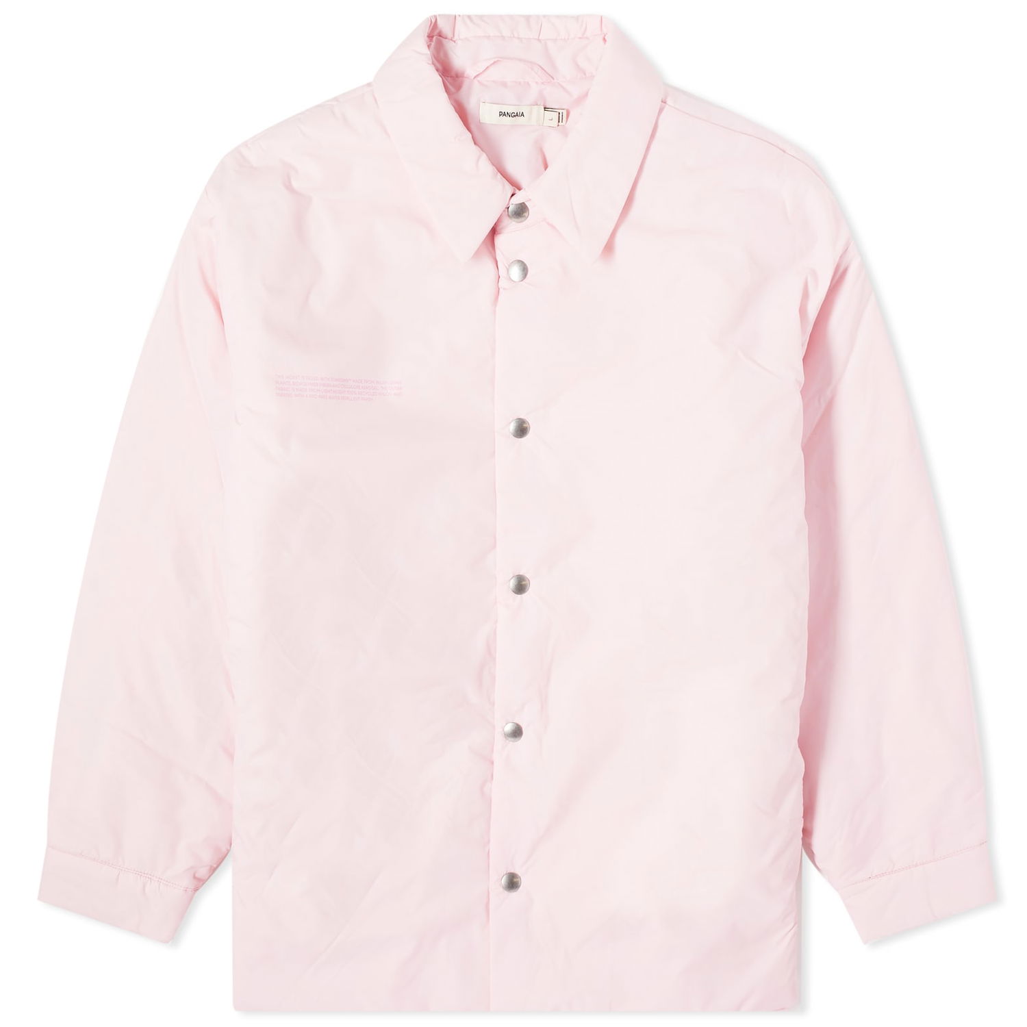 Prešívaná bunda PANGAIA Pangaia FLWRDWN Midweight Shirt Jacket Ružová | 100011565013, 1