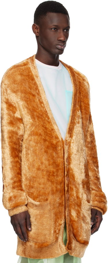 Sveter Dries Van Noten Dries Van Noten Viscose Knit Cardigan Čierna | 251-021215-1707, 4