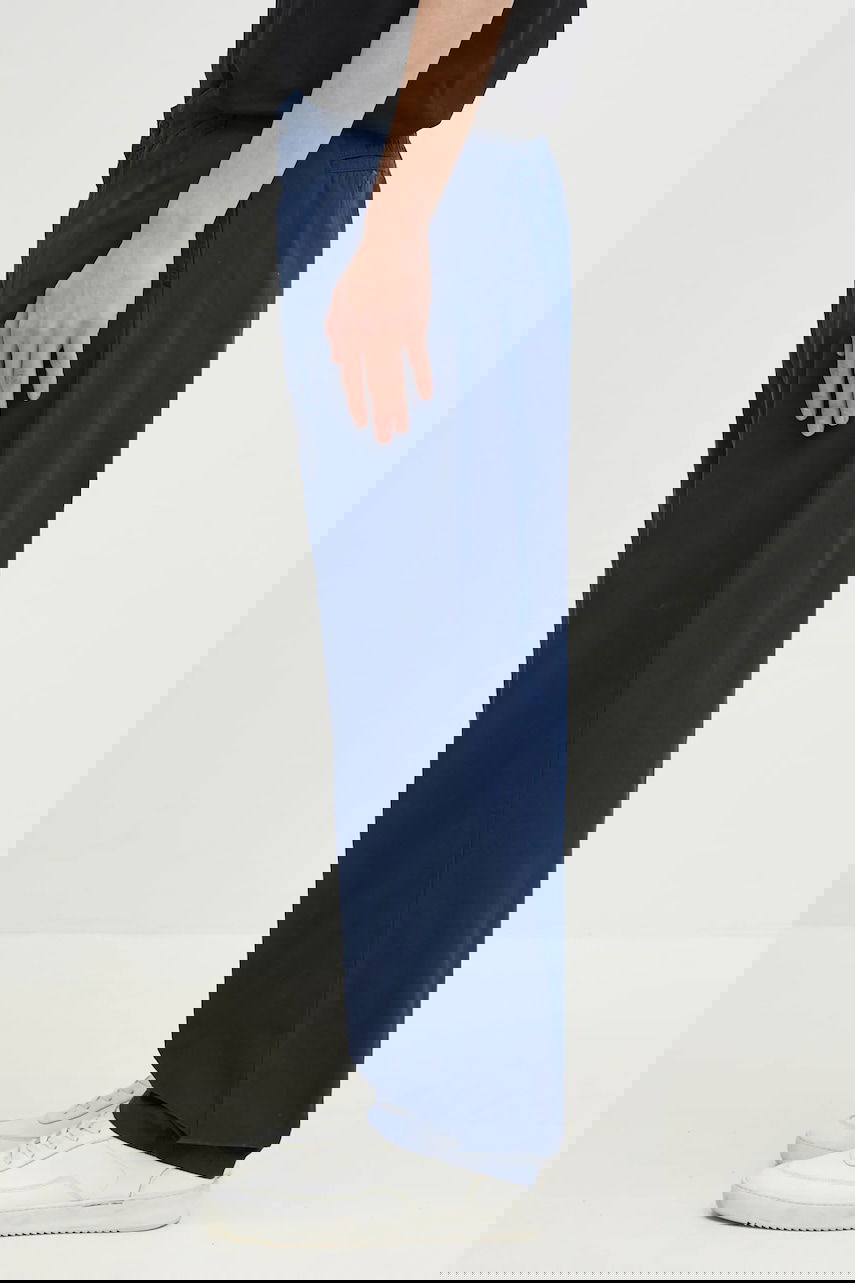 Nohavice Carhartt WIP Calder Simple Cotton Wide-Leg Pant Modrá | I033128.E7GD, 1