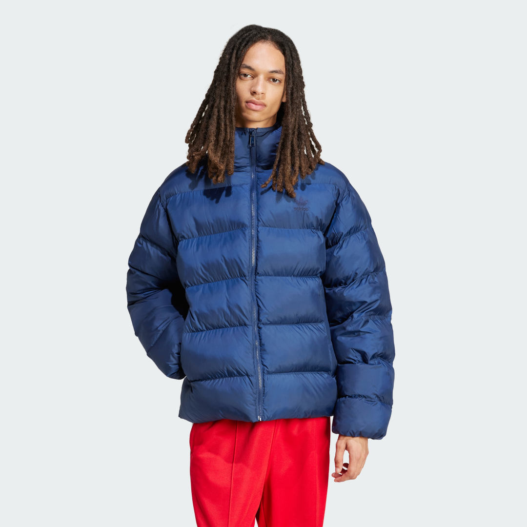 Prešívaná bunda adidas Performance Tonal Hooded Puffer Jacket Modrá | IY3397, 0