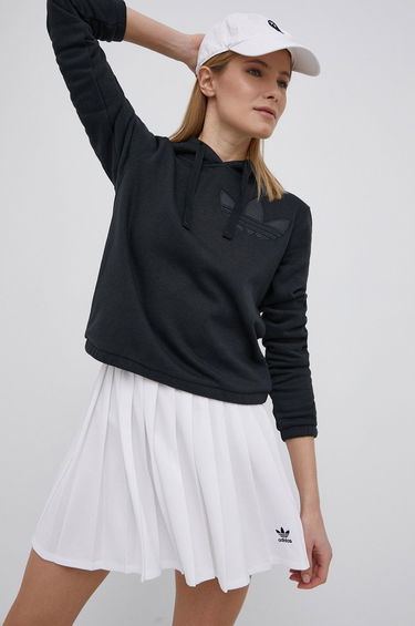 Mikina adidas Originals Trefoil Moments Hoodie Čierna | HE4732, 0