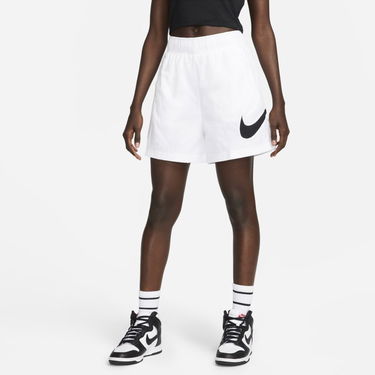 Šortky Nike Sportswear Essential High-Rise Woven Shorts Biela | DM6739-100, 0