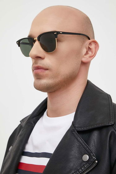 Slnečné okuliare Ray-Ban Sunglasses Clubmaster Čierna | 0RB3016, 0