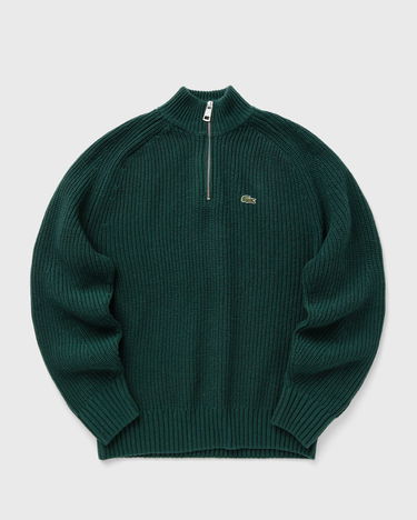 Sveter Lacoste Green Half-Zip Knitted Sweater Zelené | AH3134-YZP, 0