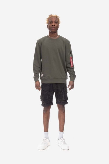 Sveter Alpha Industries Alpha Industries UN Forces Graphic Sweatshirt Zelené | 136300.142, 4