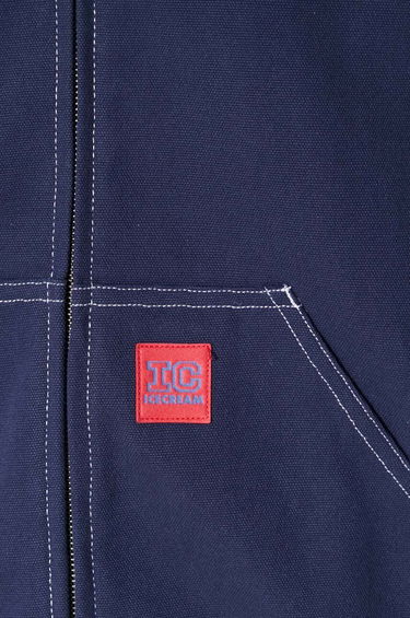 Mikina BBC IceCream ICECREAM Hooded Work Oversize Jacket Navy | IC24104, 6