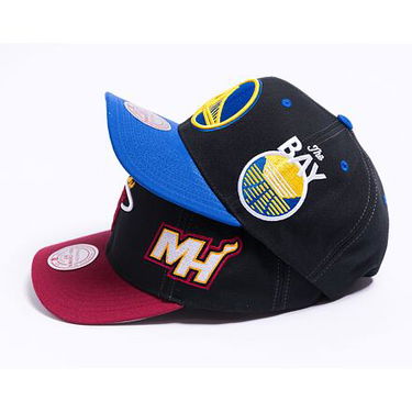 Šiltovka Mitchell & Ness Overbite Pro Snapback Miami Heat Black Červená | HHSS7310-MHEYYPPPBLCK, 6