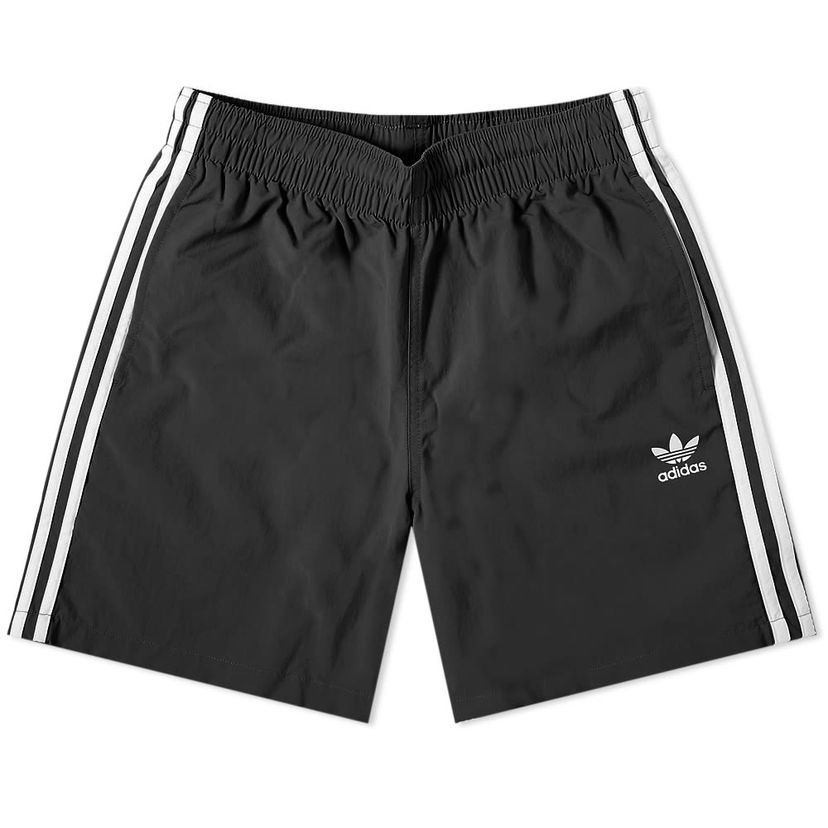 Plavky adidas Originals 3 Stripe Swim Shorts Čierna | GN3523
